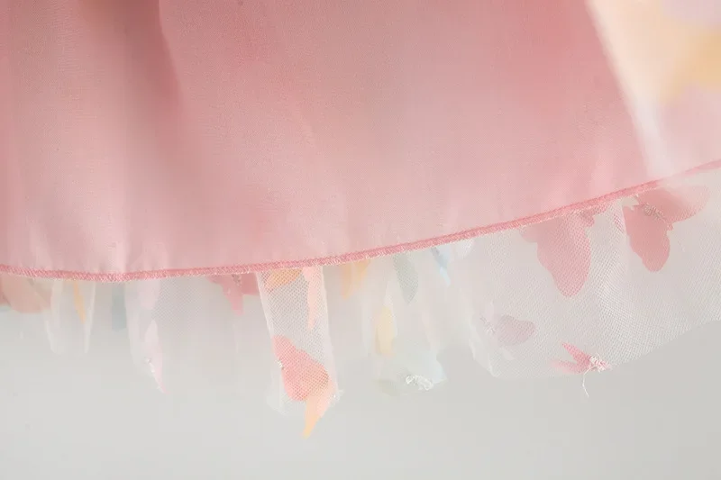 Vestido de Princesa Rosa Borboleta - Image 9