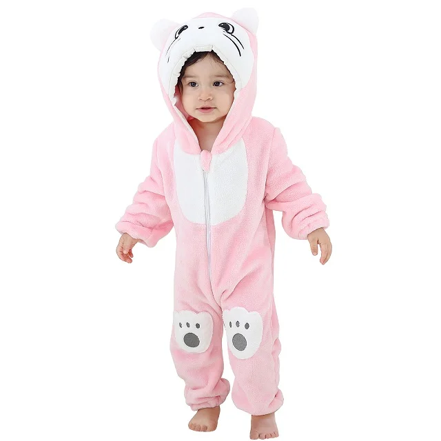Macacão Pijama Fantasia de Animais para Bebê e Criança - Image 29